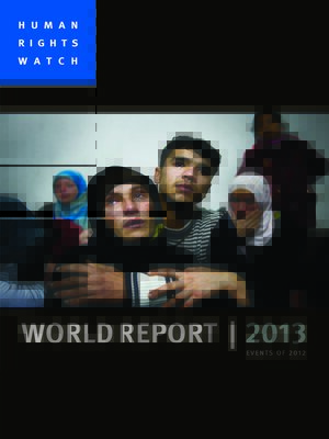 cover image of World Report 2013